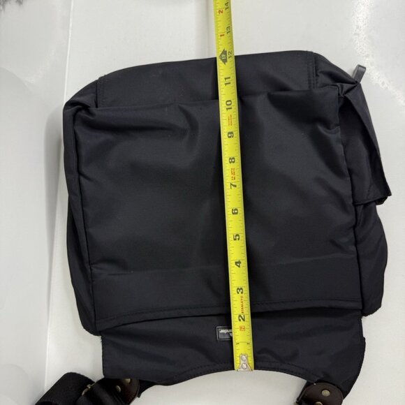 Derek Alexander Black Organizer Crossbody Travel Bag Multi Pockets - Picture 10 of 11